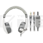 Наушники с микрофоном Oklick/Оклик HS-L600 серый 1.8м мониторные оголовье (1532023), фото7