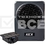 Сабвуфер автомобильный Kicx Q200BA 300Вт активный (20см/8