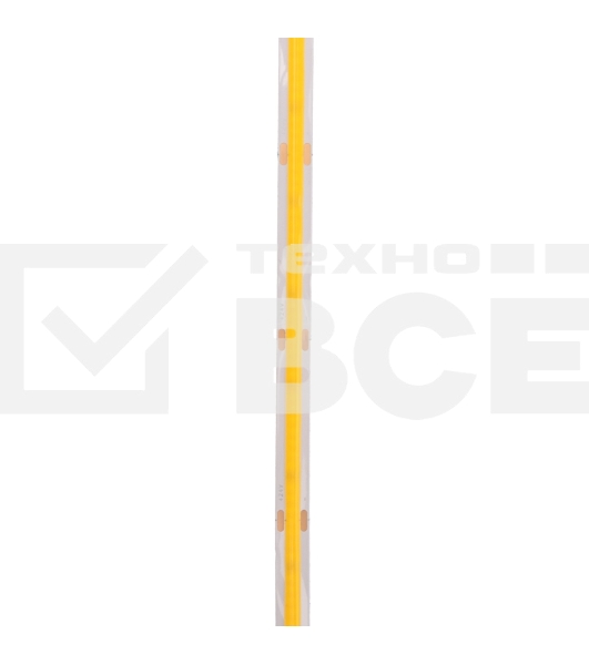 Лента светодиодная 24В, COB 10Вт/м, 384 LED/м, 3000K, 8мм, 5м, IP20 Rexant