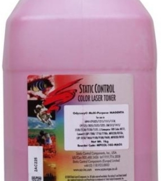 Тонер для принтера Static Control Oki C3300N/5500 OKIUNIV-1KG-MA пурпурный (флакон 1000гр)