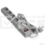 Сетевой фильтр ExeGate EX119394RUS SP-6-5G (6 розеток, 5м, евровилка, серый), фото2