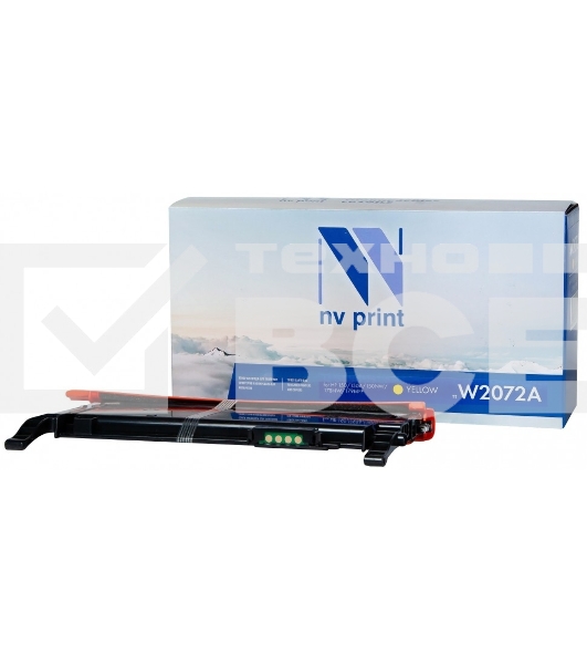 Картридж NVP совместимый NV-W2072A Yellow для HP 150/150A/150NW/178NW/179MFP (700k)
