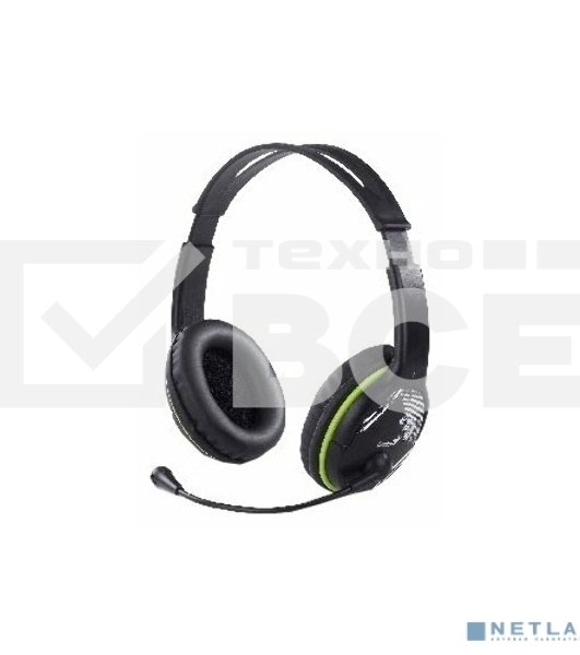 Гарнитура Genius HS-400А Black-Green
