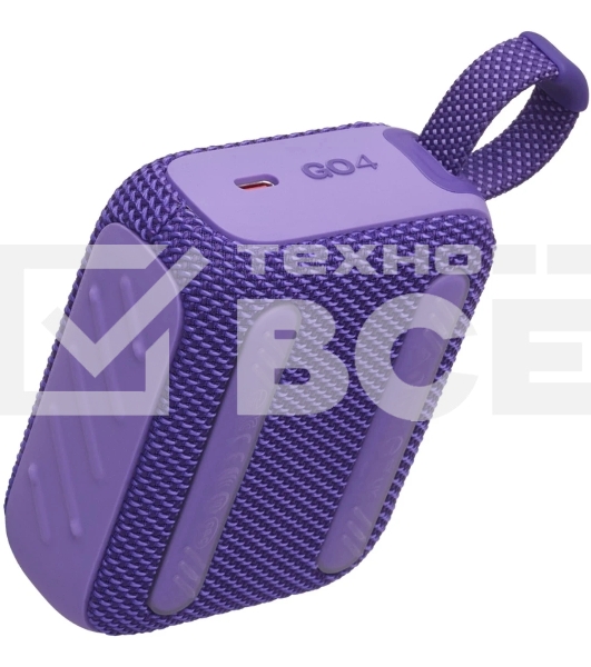 Портативная акустика JBL GO 4, фиолетовый