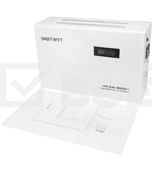 Стабилизатор напряжения настенный SMARTWATT AVR SLIM 8000RW