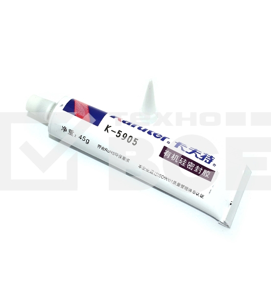 Клей-герметик силиконовый Kafuter K-5905 полупрозрачный 45 грамм