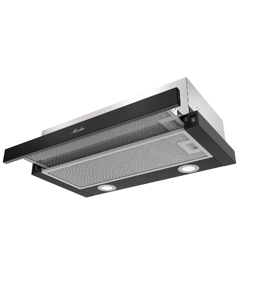 Вытяжка встраиваемая Monsher Laura 60 Noir черный, 59.5 см, 550 куб. м/ч, 47 дБ