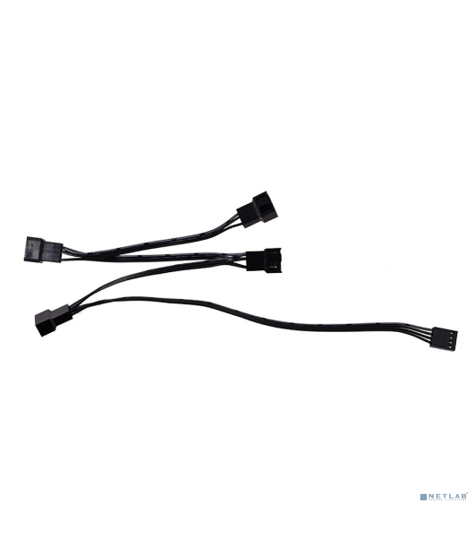 Кабель-разветвитель 1/4 ID-COOLING FS-04 (160шт/кор, 12V, PWM, 4 pin) Retail