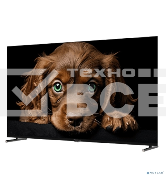 Телевизор TopDevice 55' TDTV55CQ08U черный VA-QLED UHD 60Hz Smart TV 2GB/8GB