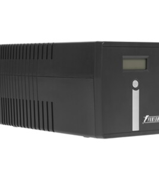 Источник бесперебойного питания PowerMan Smart Sine 1000 черный (Pure Sine Wave/LCD Display/USB/Software/RJ11/45)
