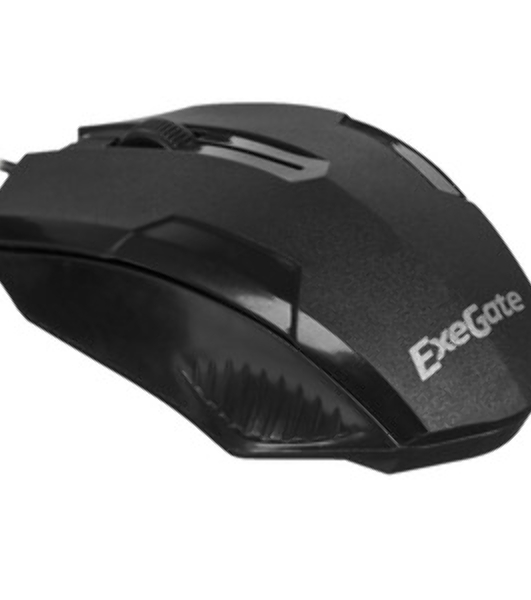 Мышь проводная ExeGate Professional Standard SH-9025L2 черный, 1000 dpi, USB, кнопки - 3