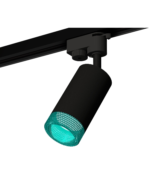 Светильник Ambrella light XT6323083 SBK/BL черный песок/голубой MR16 GU5.3 (A2521, C6323, N6153)