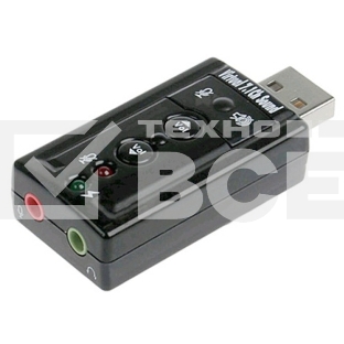 Звуковая карта USB TRUA71 (C-Media CM108) 2.0 Ret