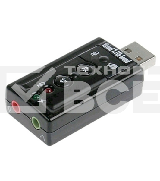 Звуковая карта USB TRUA71 (C-Media CM108) 2.0 Ret