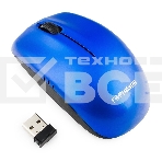 Мышь беспроводная Гарнизон GMW-400B синий, 1200 dpi, радиоканал, USB, кнопки - 3, фото4