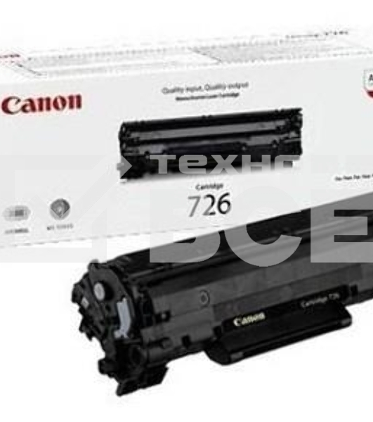 Картридж лазерный Canon Cartridge 726 (3483B002) черный (2100 стр.) для LBP6200d