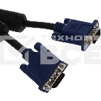 Кабель VCOM VVG6448-1.8M(O) Кабель монитор-SVGA card (15M-15M) 1,8м 2 фильтра, фото2