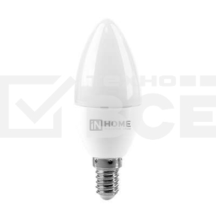 Лампа светодиодная LED-СВЕЧА-VC 11Вт 230В E14 3000К 990лм IN HOME 4690612020464