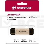 Флеш диск Transcend USB 256GB, JETFLASH USB3.2, TLC, High Speed, Type-C и Type A (420/400 МБ/с), фото10