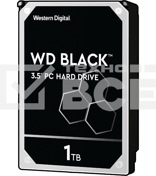 Жесткий диск Western Digital SATA-III 1Tb WD1003FZEX Black (7200rpm) 64Mb 3.5