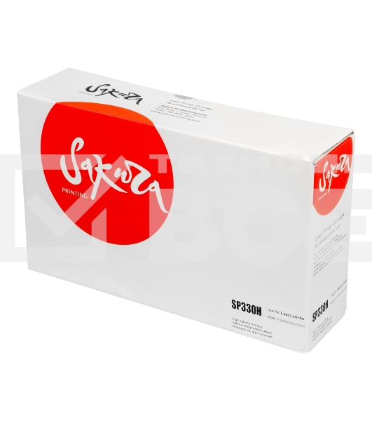 Картридж лазерный Sakura SP330H для Ricoh, черный, 7000 к.