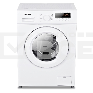 Стиральная машина Hyundai WME6003 белый, загр. фронтальная макс.: 6 кг 1000 об/мин класс: А++