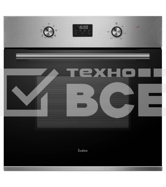 Электрический духовой шкаф Evelux EO 630 PX, встраиваемый