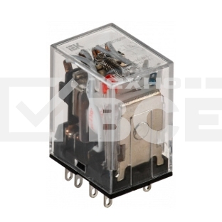 Реле РЭК 78-4(MY4) с инд. 3А 230В АC IEK RRP20-4-03-220A-LED