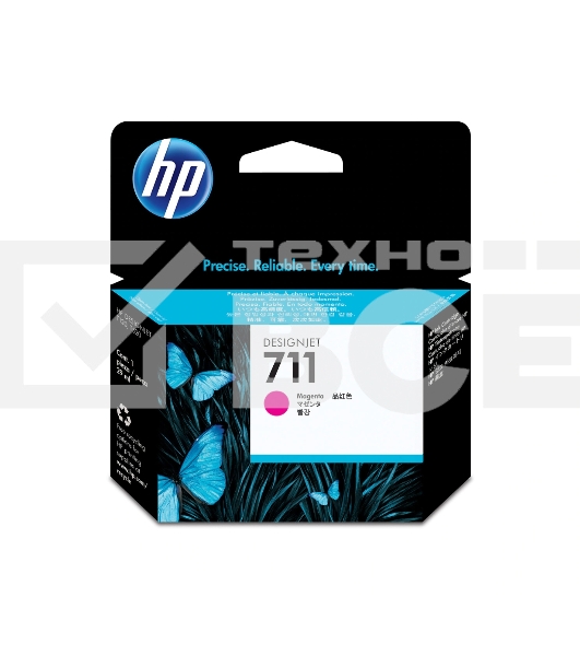 Картридж струйный HP №711 CZ131A пурпурный для HP DJ T120/T520 (29мл)