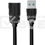 Кабель-удлинитель Vention USB 3.0 AM/AF - 0.5м Black Edition VAS-A45-B050, фото2