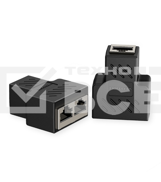 Сплиттер Vention RJ45 F / 2хRJ45 F 8p8c