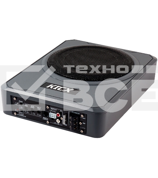 Сабвуфер автомобильный Kicx Q200BA 300Вт активный (20см/8