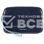 Клатч Piquadro Blue Square AC3944B2/BLU2 темно-синий натур.кожа, фото4