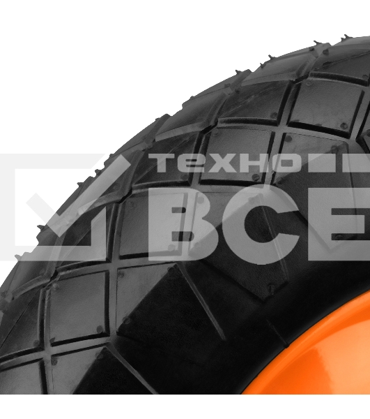 Колесо пневматическое 4.80/4.00-8 D390мм, подш. внут. диам. 20мм, длина оси 80мм Palisad