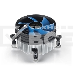 Кулер для процессора DEEPCOOL THETA 21 PWM черный/синий, 92 мм, алюминий, 2400 об/мин, 33.4 дБ, 4 pin, 95 Вт, 60.5 мм, фото5