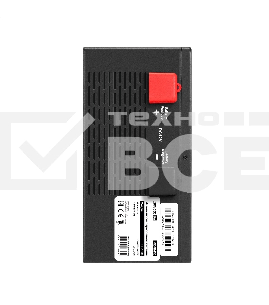 Комплект ИБП EX295993RUS + батарея 55Aч EX285652RUS 1шт (инвертор, синус, для котла, PF=1, настенный) ExeGate IdealSine SR-1000.LCD.2SH  <1000VA/1000W, чистая синусоида, цветной LCD-дисплей, 2*Schuko, крепление настенное, Black> + батарея ExeGate HRL 12-5
