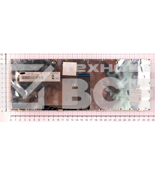 Клавиатура для ноутбука Lenovo Ideapad B470 V470 черная с рамкой