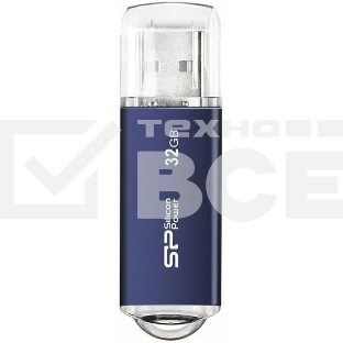 Флеш диск 32Gb Silicon Power Ultima II, USB 2.0, Синий