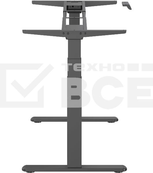 Подстолье Cactus CS-EDLF-BK каркас черный
