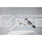 Кронштейн для мониторов Ultramounts UM725W белый 17'-32' макс.9кг крепление к столешнице поворот и наклон, фото18