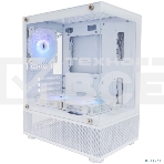 Корпус 1STPLAYER MIKU Mi2-A ARGB White / mATX / 3x120mm ARGB fans / Mi2-A-WH-2FC7R-W-1FC7-W, фото4