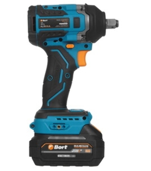 Гайковерт аккумуляторный Bort BSR-21U (2х4АЧ+ЗУ) 93418477 800 Нм, 0-2700 об/мин, акб Li-Ion, аккумуляторная система Makita 18V LXT 18 В, вес 1.4 кг