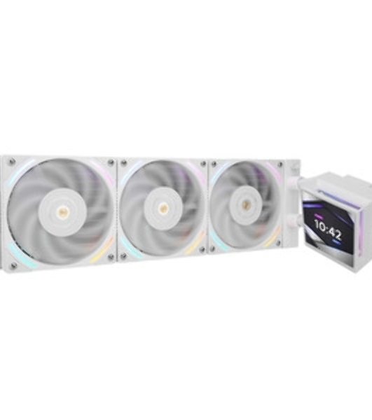 Система жидкостного охлаждения Thermalright Hyper Vision 360 ARGB Soc-AM5/AM4/1151/1200/2066/2011/1700 черный 4-pin 29.6dB Al LCD Ret (H-VISION-360-BL-ARGB)