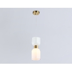 Светильник Ambrella light LH56091 BS/FR латунь/белый матовый E14 max 60W D120*1500, фото7