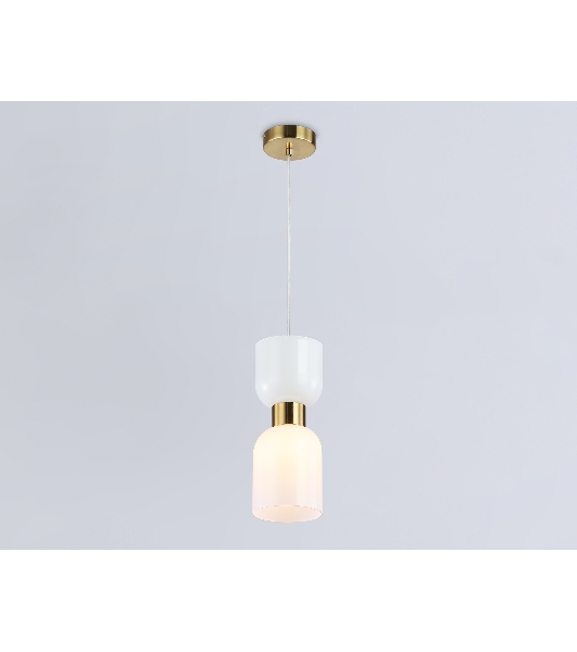 Светильник Ambrella light LH56091 BS/FR латунь/белый матовый E14 max 60W D120*1500