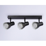 Светильник Ambrella light TA13122/3 BK/WH черный/белый GU10/3 max 12W 470*85*150, фото 1