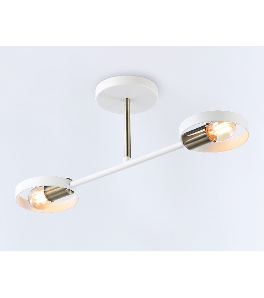 Светильник Ambrella light TR8222/2 WH/SB белый/бронза E27/2 max 40W 510*165*190