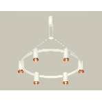 Светильник Ambrella light XB9021153/6 SWH/PPG белый песок/золото розовое полированное MR16 GU5.3 (С9021, N6135), фото3