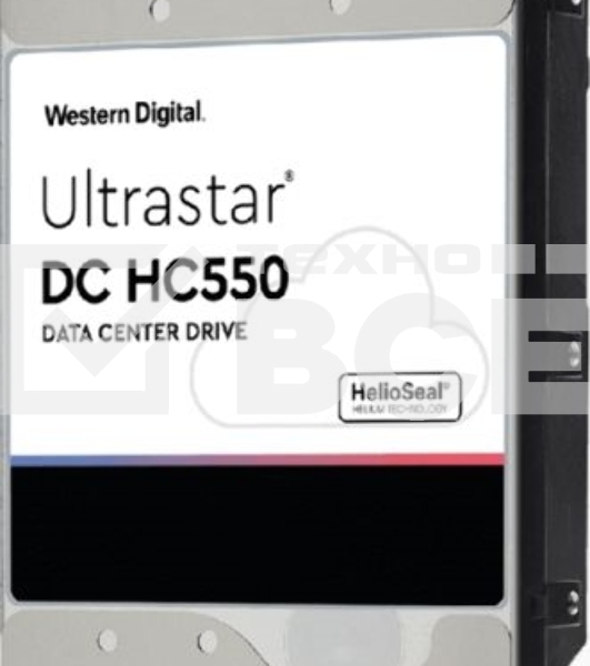 Жесткий диск Western Digital SAS 16TB 7200RPM 12GB/S 512MB DC HC550 0F38357 WD