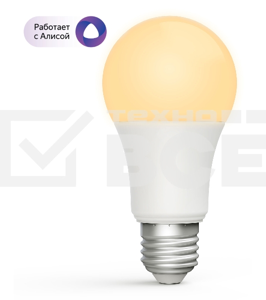 Лампа светодиодная Aqara Умная лампочка Aqara LED Light Bulb ZNLDP12LM